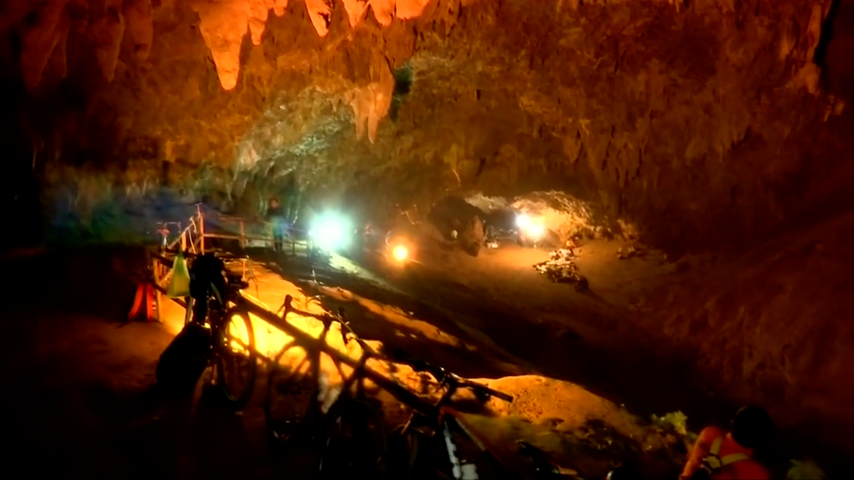 Тхам Луанг Нанг нон. Пещеру "спасения" Туапсе. В Турции спасли спелеолога схема.