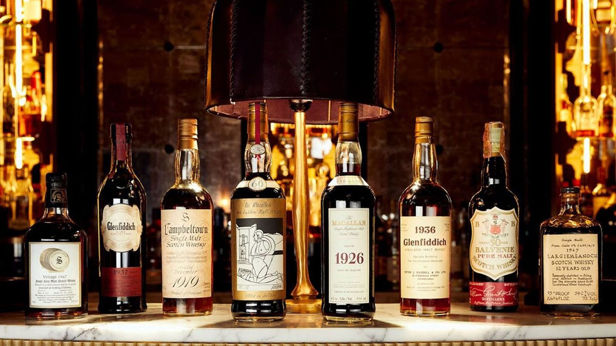 Největší soukromá sbírka whisky jde do dražby. Čítá téměř 4000 lahví