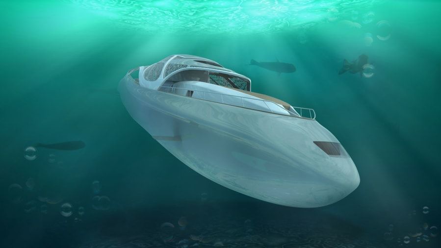 Jako z 007: luxusní jachta a ponorka v jednom