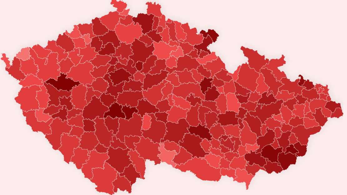 Koronavirus v Česku | Mapa: Kde je v České republice koronavirus