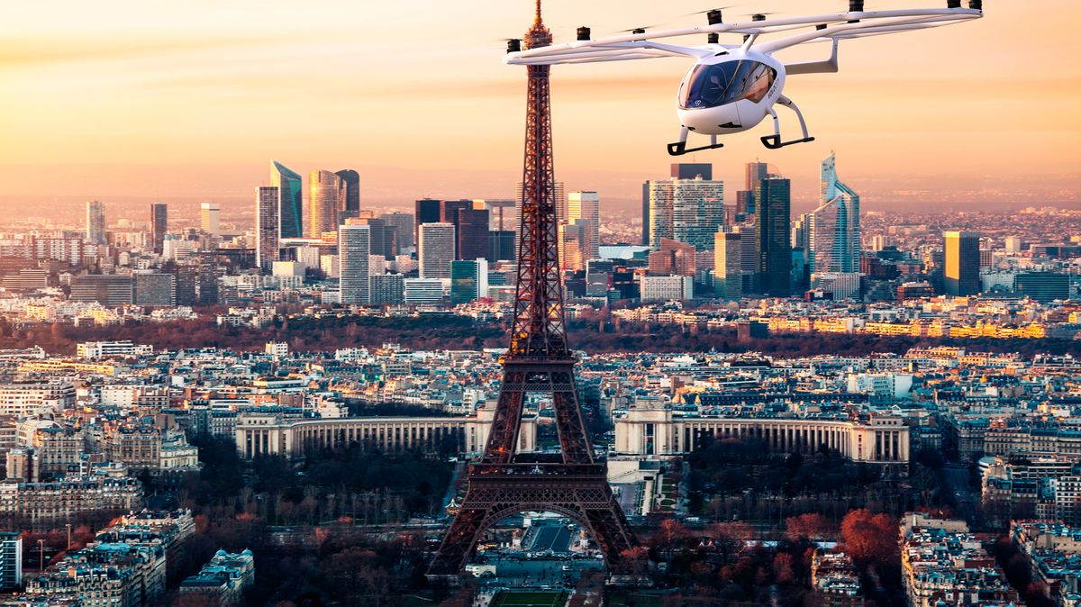 Paříž investuje do aerotaxi. Chce mít létající olympiádu