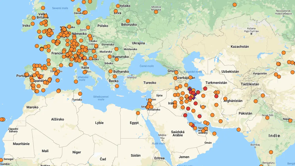 světová mapa online Americký středoškolák vytvořil web o koronaviru. Sledují ho 