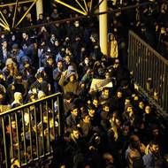 Protivládní protest v Teheránu.