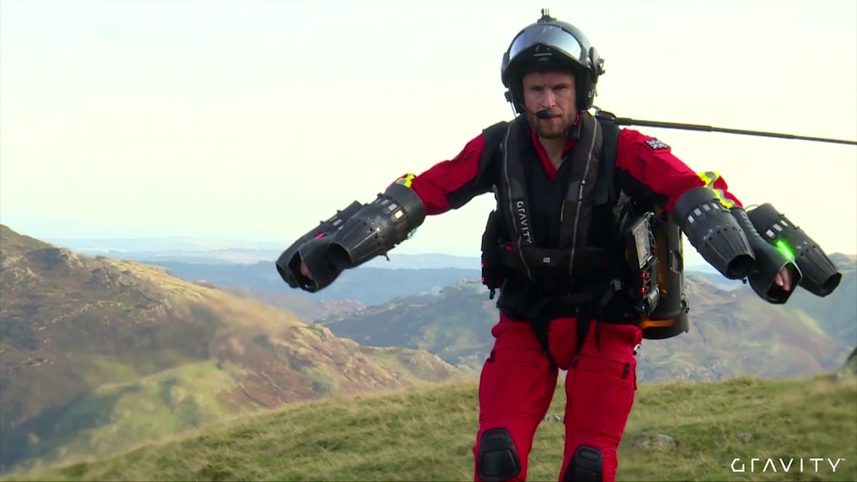 První létající záchranáři. Horská služba testuje Iron Manův oblek
