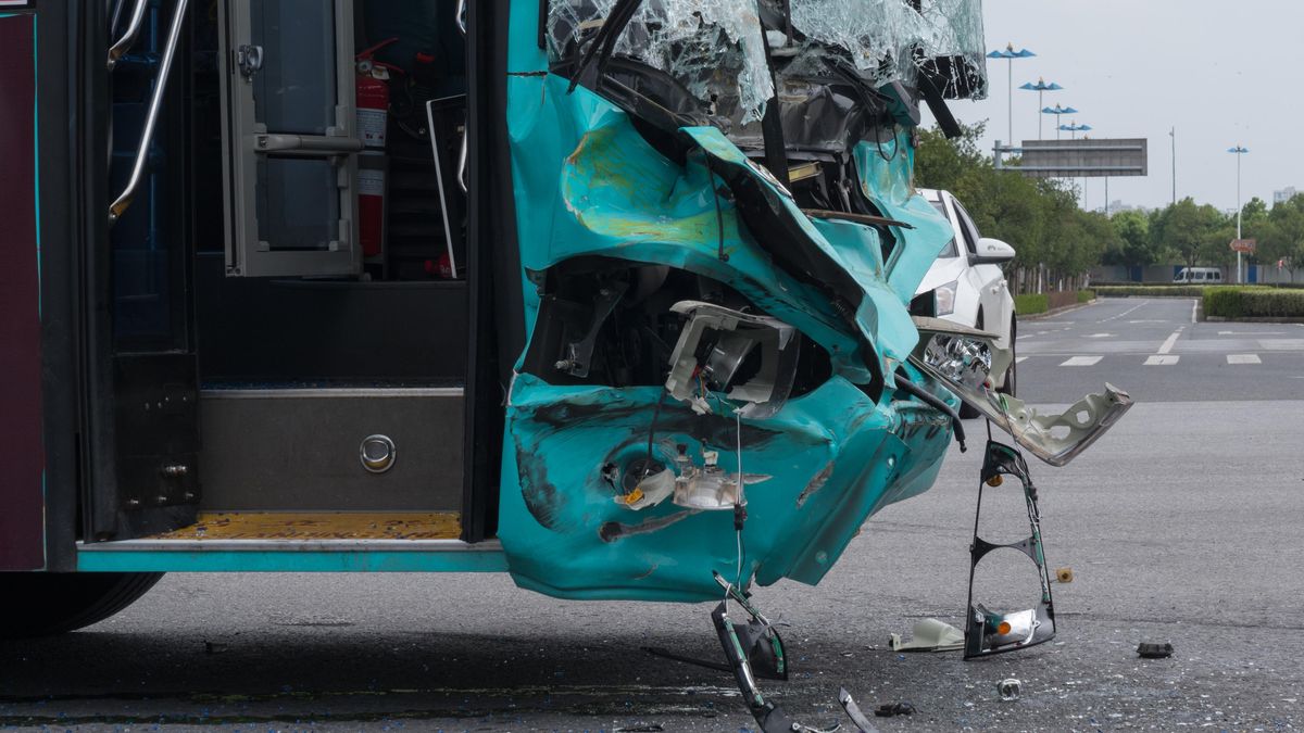 V Rakousku havaroval český autobus. Čtyři pasažéři  se zranili