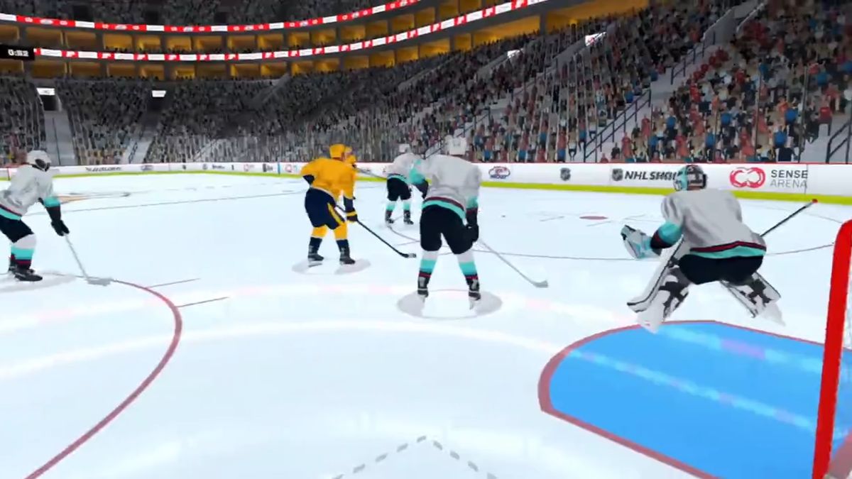 Hokej bez ledu, jen s virtuální přilbou. Česká firma trénuje hvězdy NHL