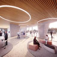 Kampus bude tvořený čtyřmi budovami o ploše 75 tisíc metrů čtverečních.
