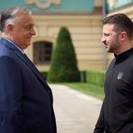 Zelenskyj označil jednání s maďarským premiérem Viktorem Orbánem v Kyjevě za možný základ pro příští dohodu s Maďarskem. 