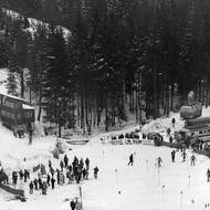 Lyžařský areál v Říčkách v Orlických horách, 80. léta