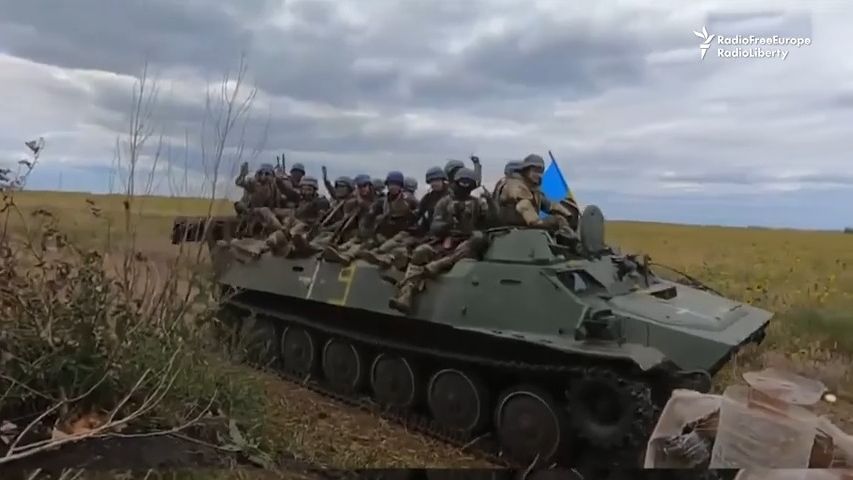 Video z charkovské ofenzívy: „Nechtějí s námi bojovat, ustupují!“