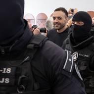 Další obžalovaný Darko Dragič. Podle prokuratury se měl podílet na přípravách vražd, ale i jeho soud zprostil.