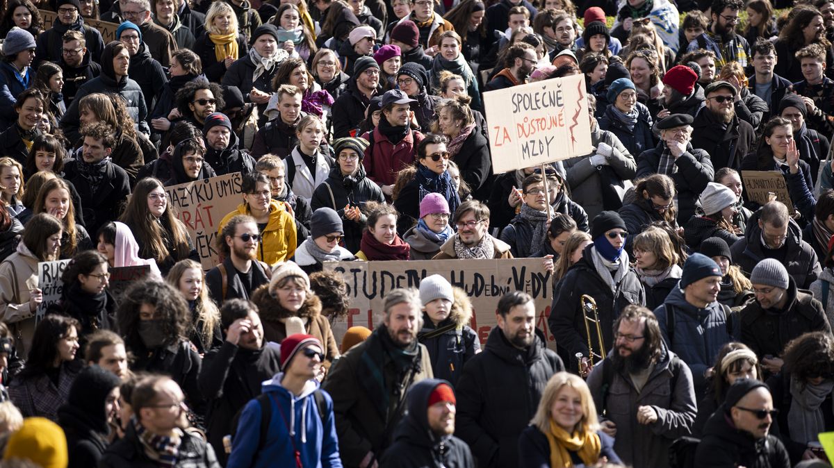 Vysokoškoláci o protestu pedagogů: Bojují i za naši budoucnost