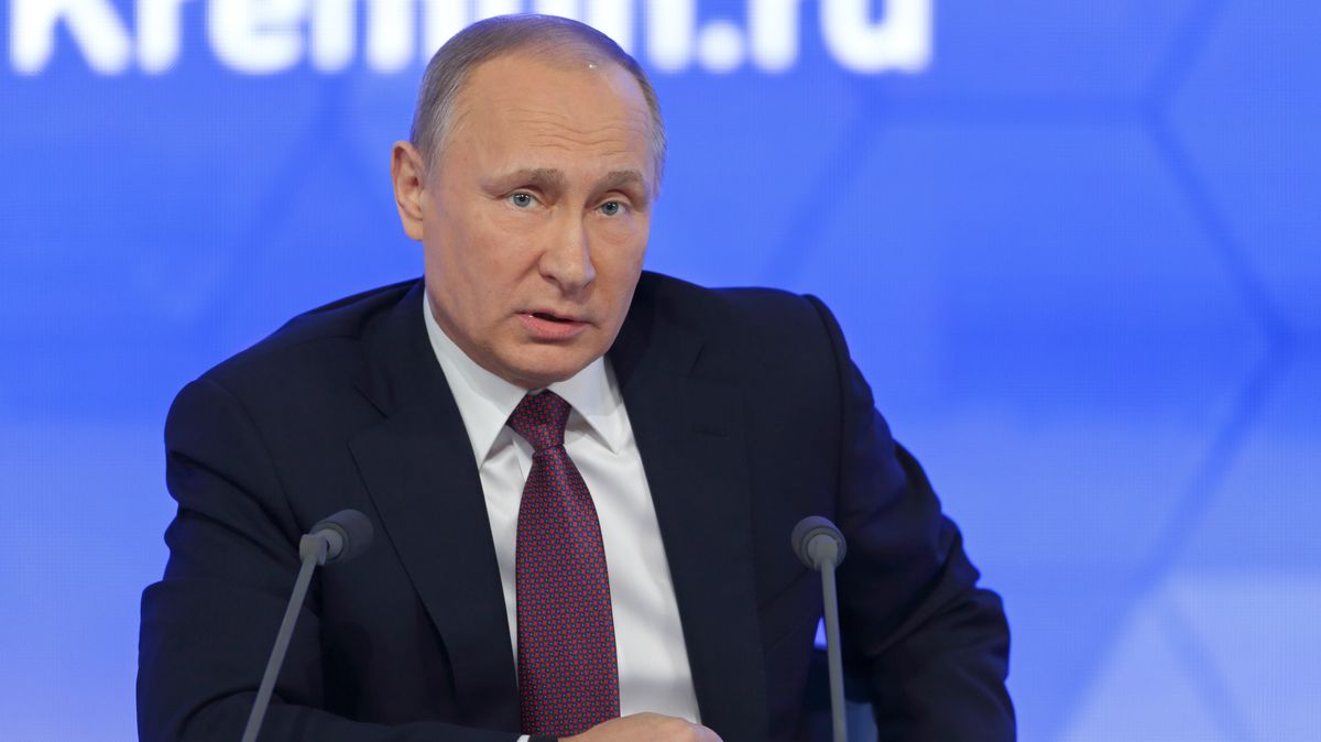 Putin v proslovu vyzval voliče, aby určili, jaká bude budoucnost Ruska
