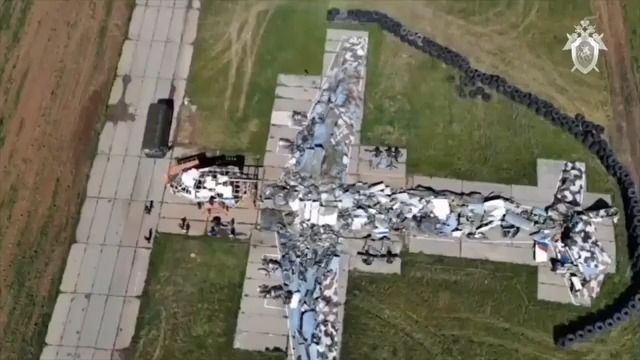 Rusové zveřejnili záběry z vyšetřování pádu Il-76. Viní z něj Ukrajince