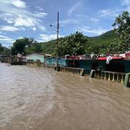 Důvodem je i extrémně vysoká teplota vody v části Atlantiku, kde se tropické bouře utvářejí.
(Cumanacoa, Venezuela, 2. července.) 