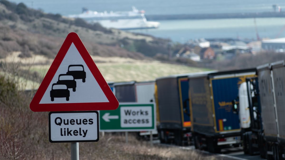 Na hranici s Británií uvázly stovky českých kamionů, kvůli novému kmenu viru
