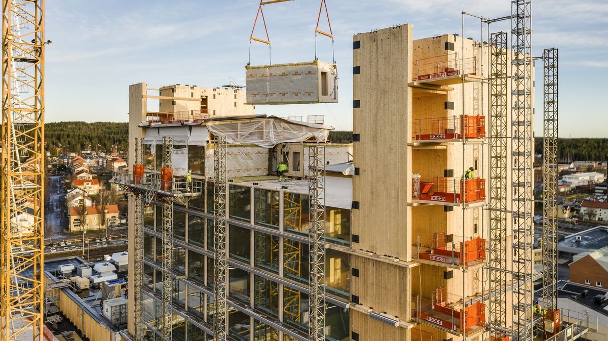Zlom ve stavebnictví, české dřevostavby porostou do výšky