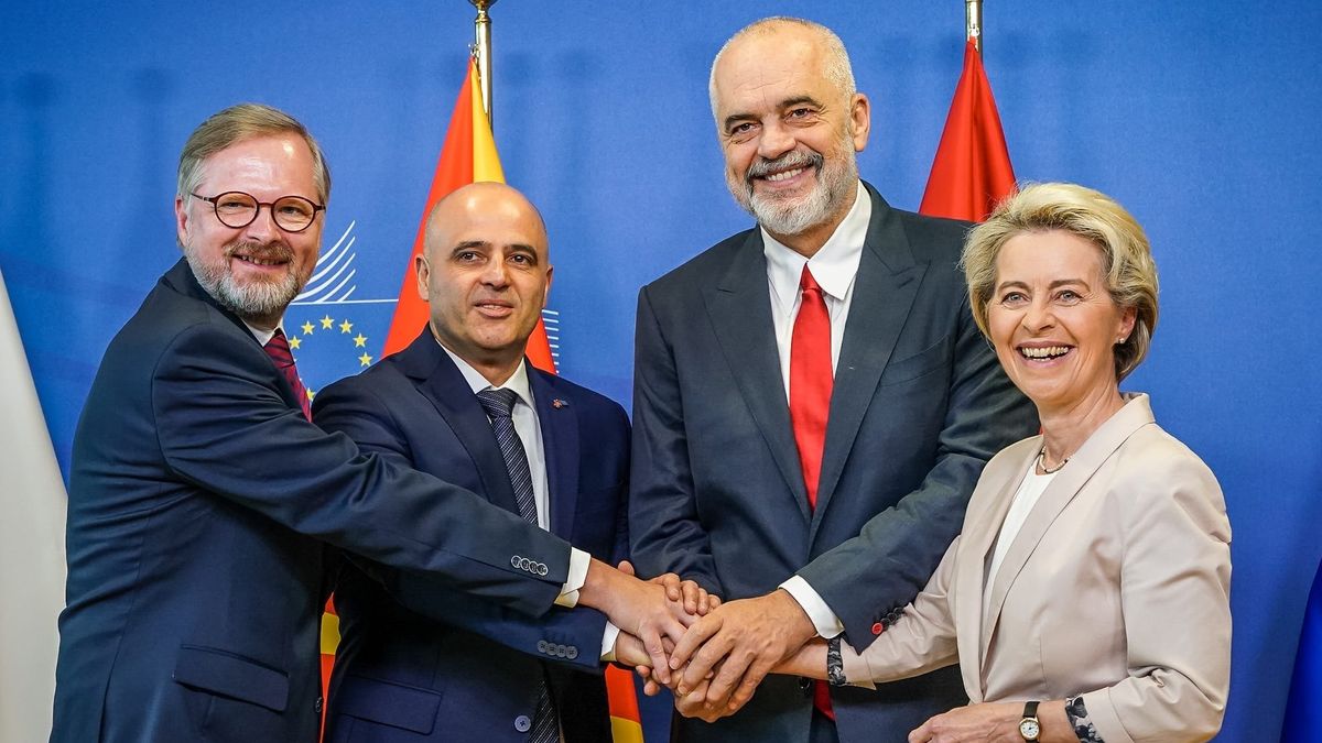 EU zahajuje přístupová jednání s Albánií a Severní Makedonií