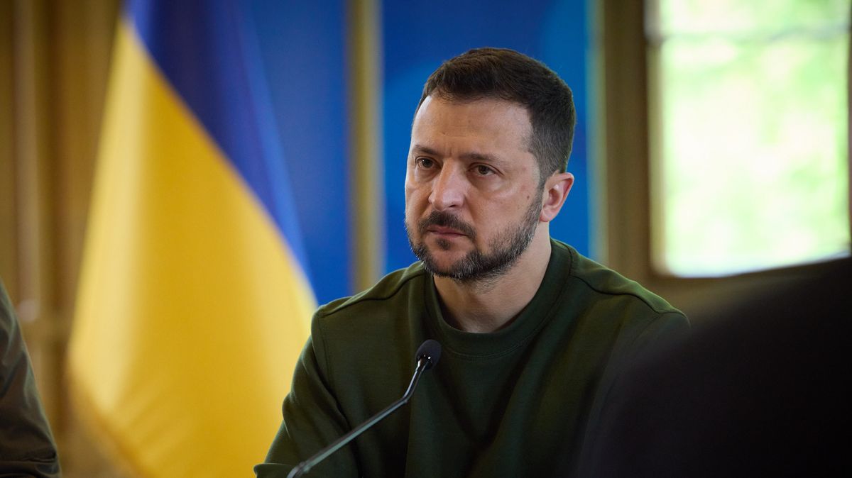 Zelenskyj vyzývá ke schválení Marshallova plánu na obnovu Ukrajiny