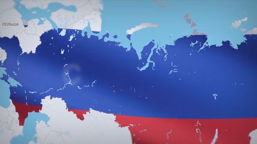 Video: Medveděv ukázal novou mapu Ruska. Chce celou Ukrajinu