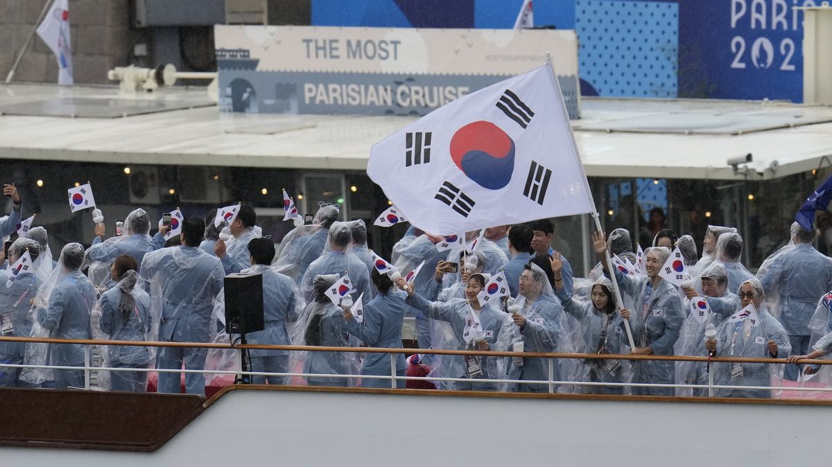 Diplomatické mrzení. Jihokorejský tým na zahájení olympiády špatně označili