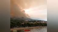Video: Chorvatské letovisko sužuje požár. Do akce se zapojilo na 1000 hasičů
