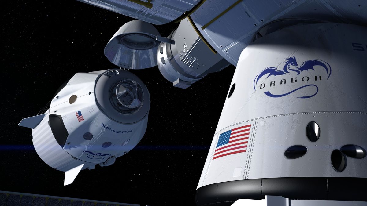 Kolem Země krouží dva Draci SpaceX. Pomohou na ISS oslavit Vánoce