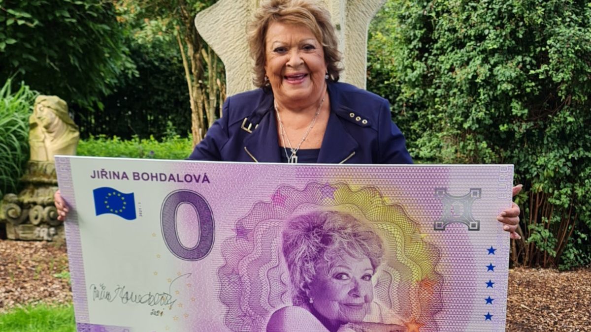 Bohdalová má svou bankovku. Sběratelé na ni čekají dny, její cena vystřelí
