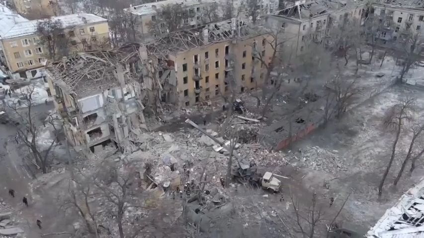 Video z centra Kramatorsku: Rakety zasáhly obytné domy, umírali civilisté