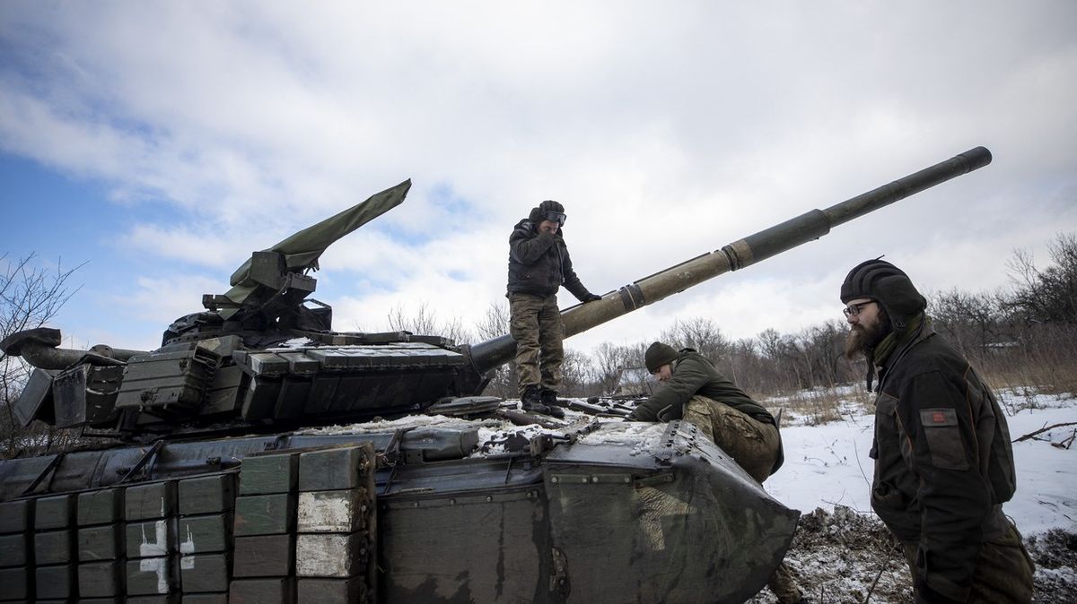 U Vuhledaru se odehrála dosud největší tanková bitva války na Ukrajině