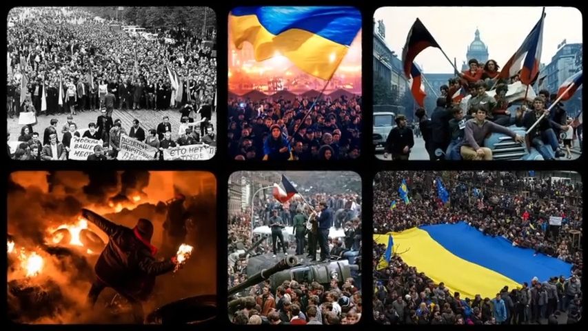 Video: Ukrajina oslavila Den nezávislosti i speciálním poděkováním Česku