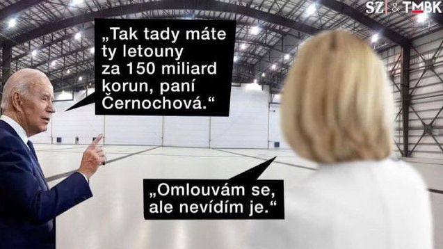 TMBK: Černochová přebírá stíhačky F-35. Překvapil ji drobný výrobní detail