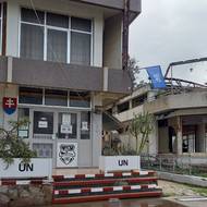 Na situaci ve Varoše dohlížejí také mírové síly OSN. Zde je zastupují slovenské ozbrojené složky.