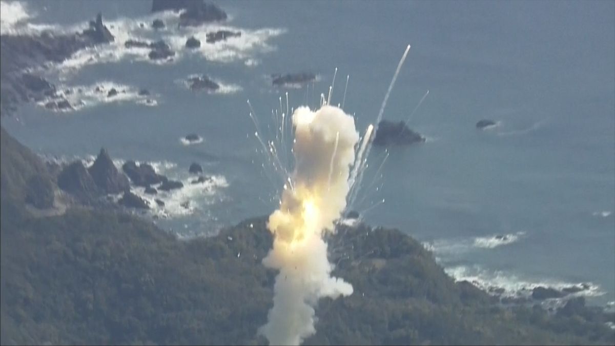 Video: Raketa vybuchla hned po startu. První pokus „japonské SpaceX“ nevyšel