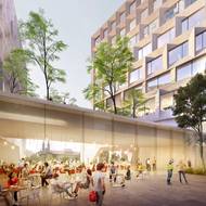 Velkou část jižní části projektu Smíchov City budou tvořit administrativní a komerční budovy. 