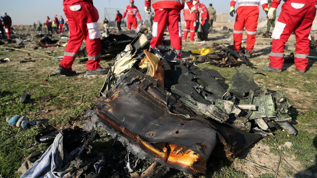 Írán brzdí vyšetřování sestřelení ukrajinského letadla, zní z Kyjeva