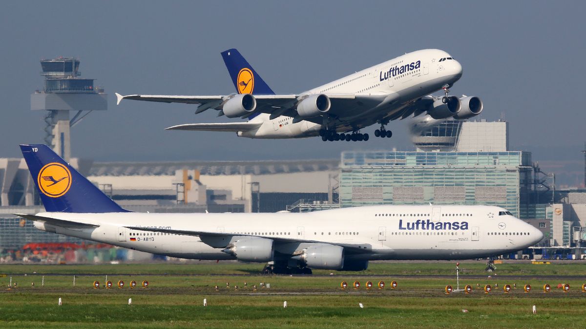 Stávka Lufthansy zastavila lety z Frankfurtu nad Mohanem