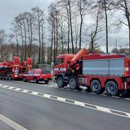 Vyprošťovací souprava. 