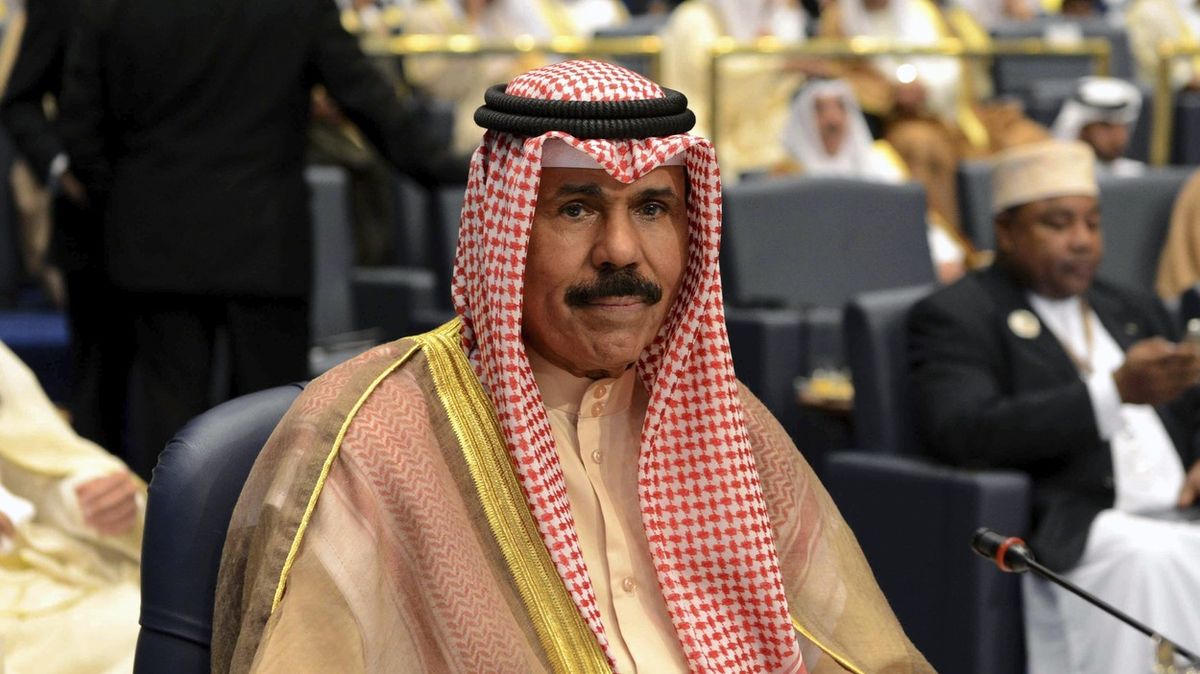 Zemřel vládce Kuvajtu