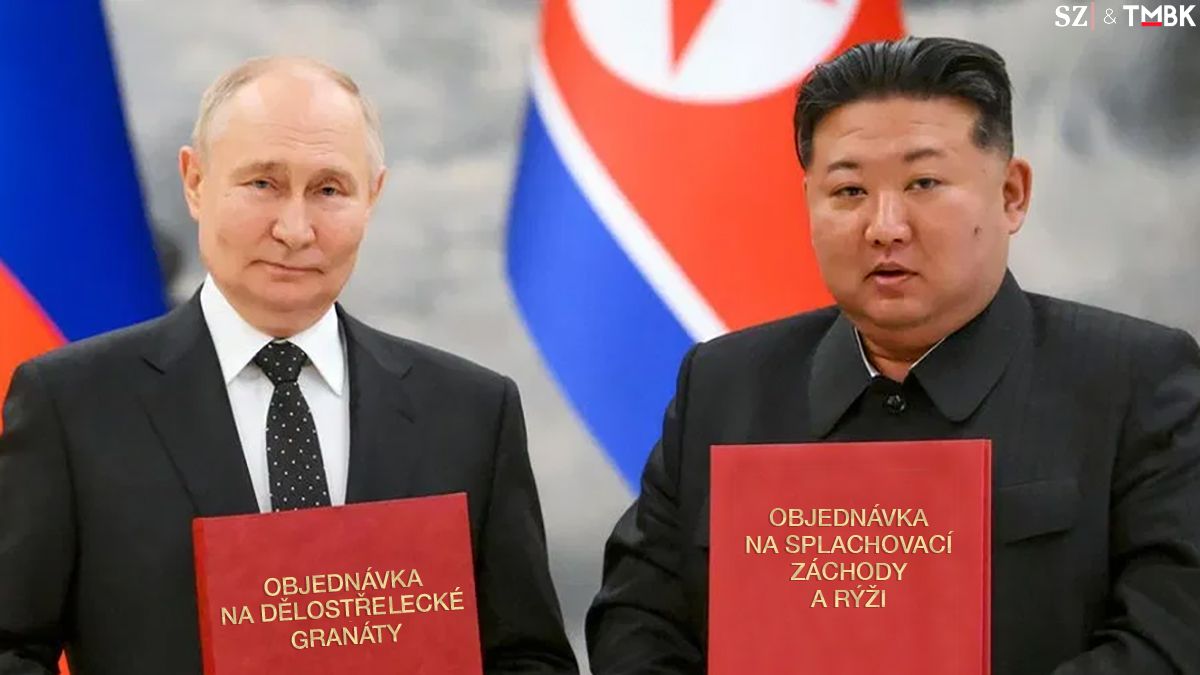 TMBK: Když diktátor s diktátorem kšeftuje. Putin je na výletě v KLDR