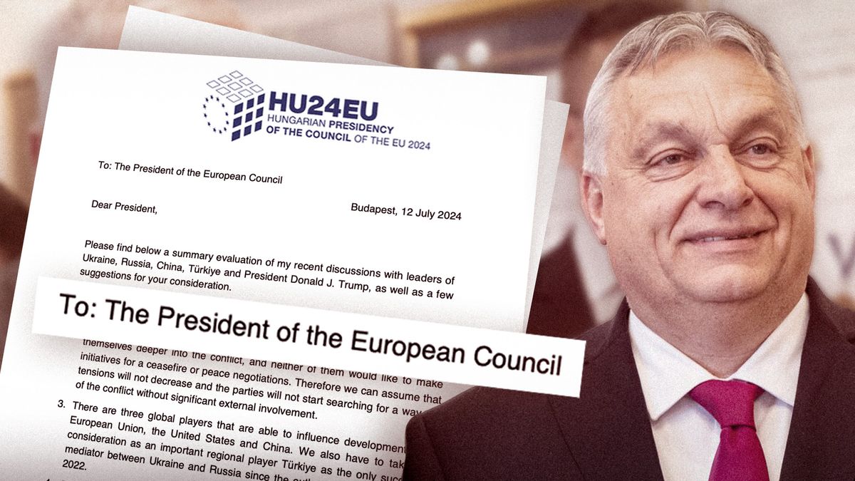 Sázím na Trumpa, potvrdil Orbán v dopise, který se dostal na veřejnost