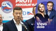 Vlevo dole: Vypadne Okamurova SPD po volbách ze Sněmovny?