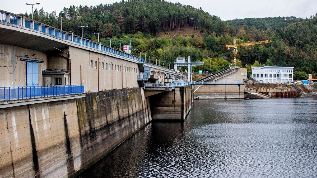 Vltavská kaskáda trpí suchem. Výroba elektřiny klesla až o 60 procent