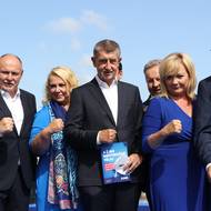 SZ / Hnutí ANO v Ústí nad Labem zahájilo oficiálně kampaň