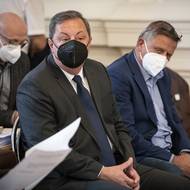 Další bývalý náměstek hejtmana Petr Fiala (vlevo).