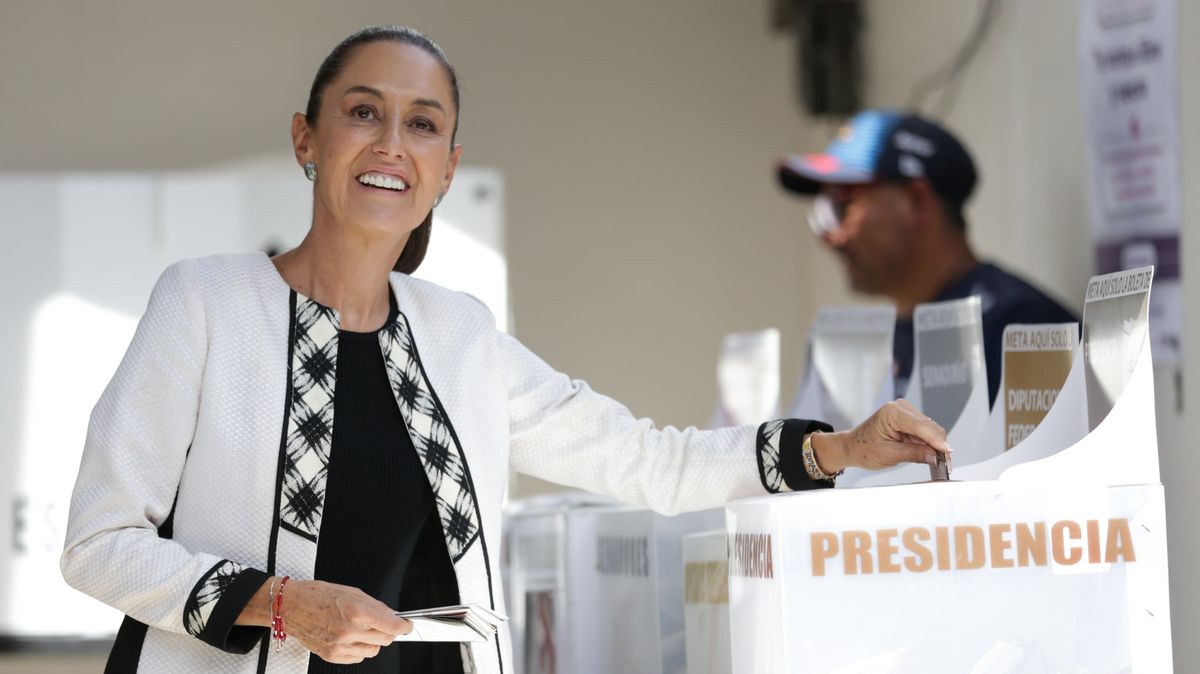 Vítězkou prezidentských voleb v Mexiku se podle průzkumů stane Sheinbaumová