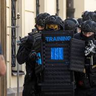 Při cvičení zasahovalo 50 policistů z ochranné služby a další policisté z Krajského ředitelství Policie Hlavního města Prahy.
