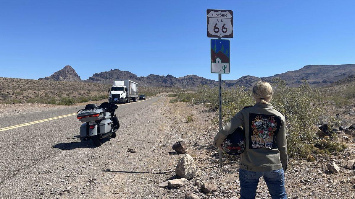 Motorkářkou na západě Ameriky. Jela jsem po Route 66