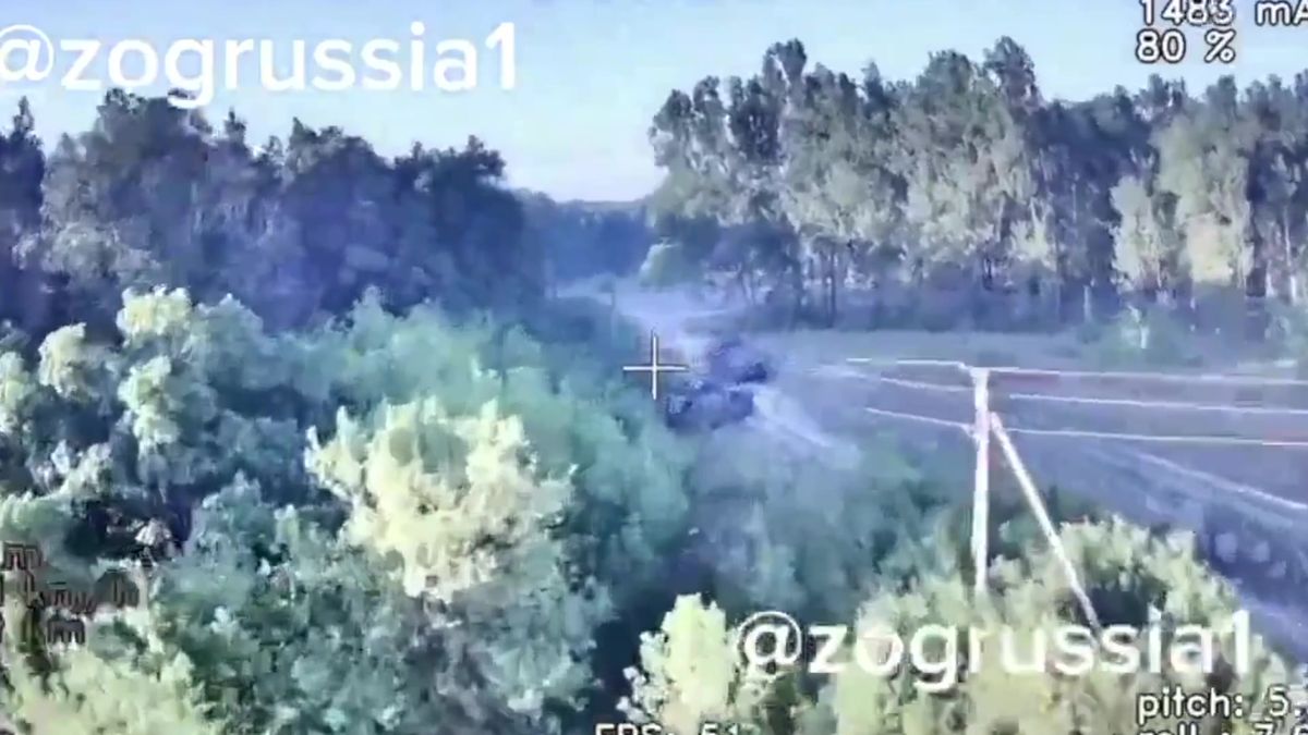 Ruská armáda u Kursku použila poprvé drony, které za sebou táhnou kabel