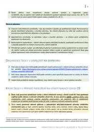 Manuál MŠMT k zahájení školního roku.